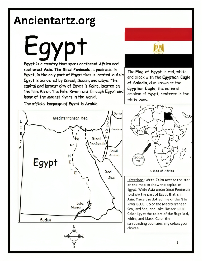 Adaptedmind ancient Egypt printables